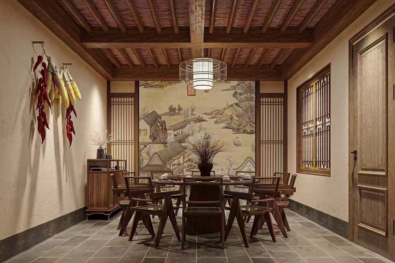農(nóng)家樂(lè)小院餐廳該怎么裝修設(shè)計(jì)才好？