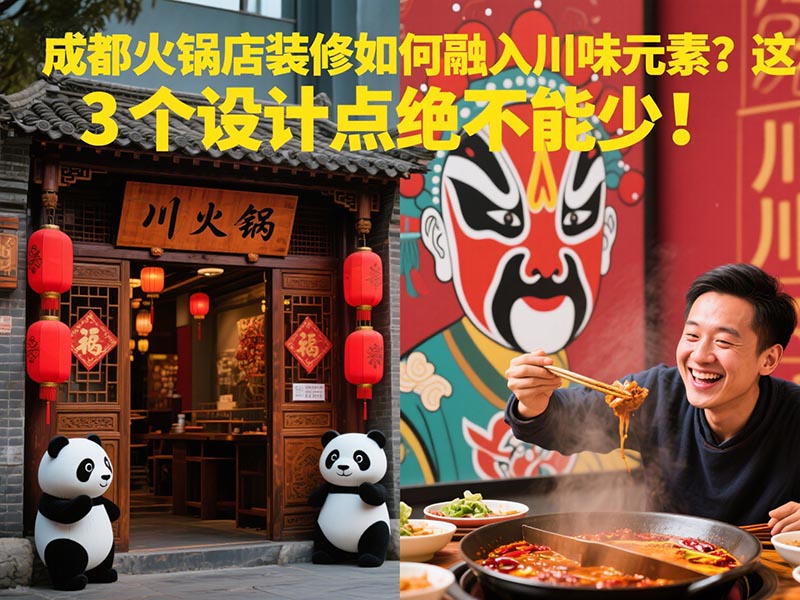 成都火鍋店裝修如何融入川味元素？這 3 個(gè)設(shè)計(jì)點(diǎn)絕不能少！