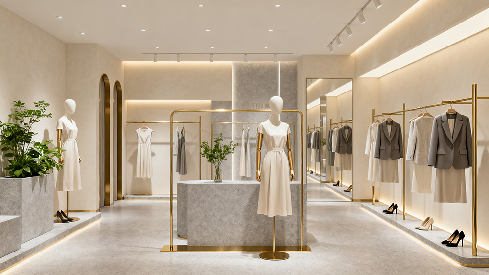 輕奢風(fēng)女裝店