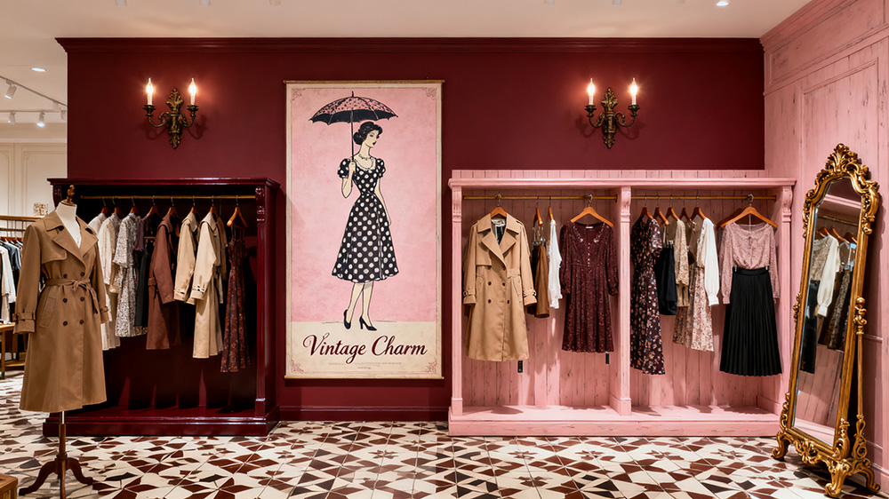 復(fù)古風(fēng)女裝店