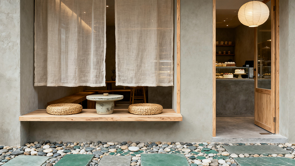 第2張蛋糕店門頭裝修設(shè)計效果圖